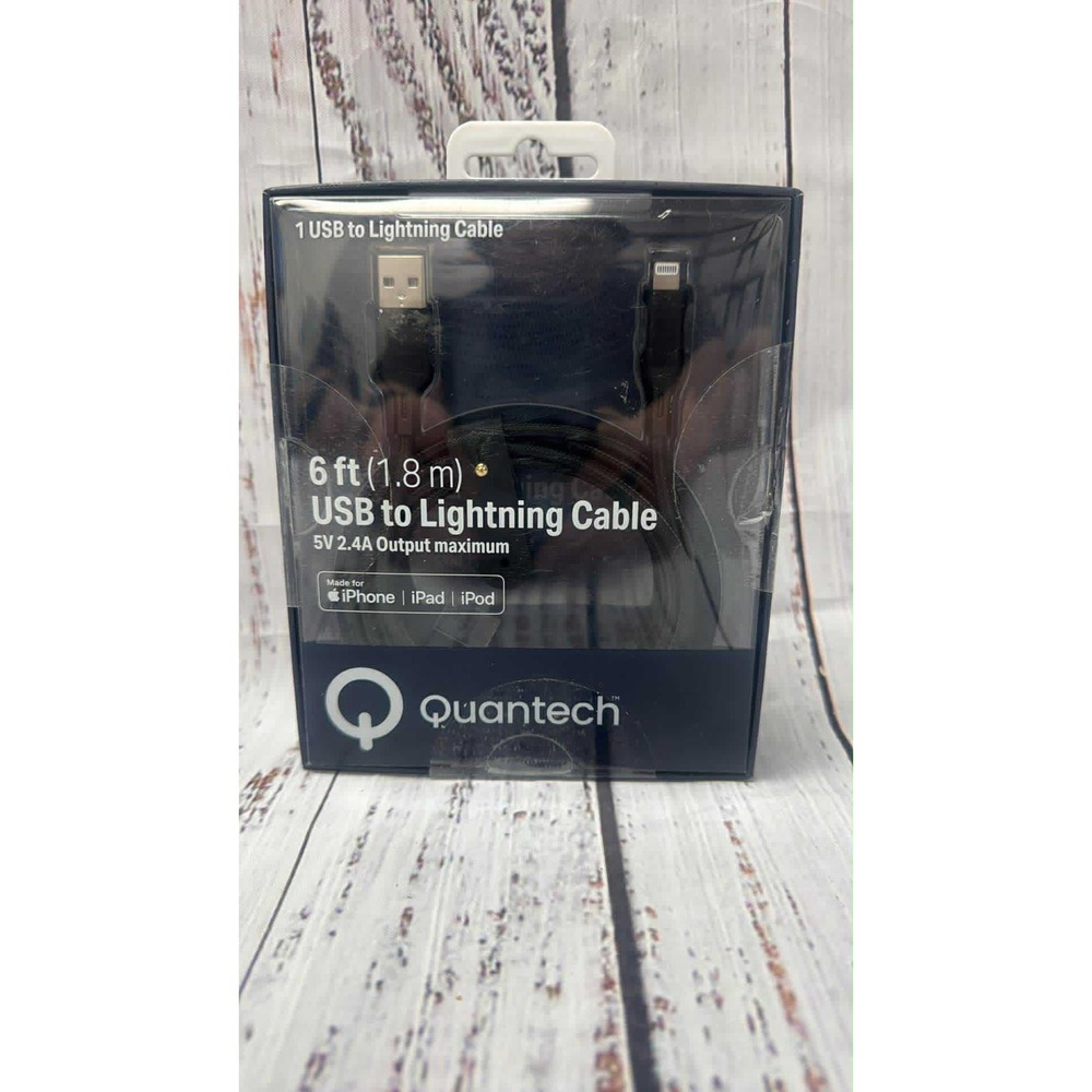 6 Foot USB to‎ Lightning Charging Cable